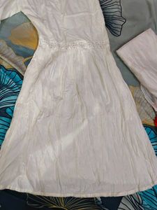 White Sequined Lehenga Choli