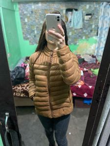 Tan Puffer Jacket - New with Tags