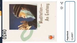 set of 5 books from OSHO