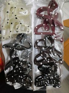 Cute Polka Dot Claw Clips (Set of 4)