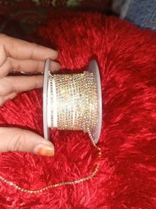Sparkling Rhinestone Trim Ribbon For Art And Desig