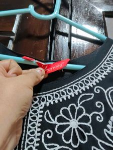 Black chicken kari kurta