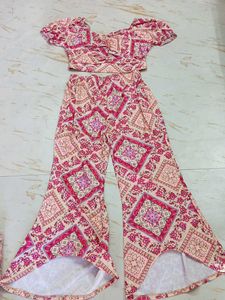 Bust 38 Stylish Printed Co-ord Set for Women