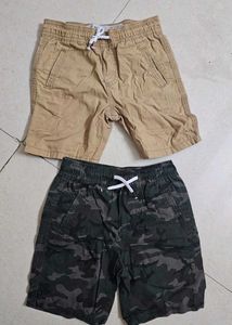 kid's Casual Shorts  Pack of two