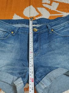 Stylish Blue Denim Shorts
