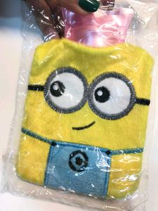 Cute Minion Hot Water Bottle