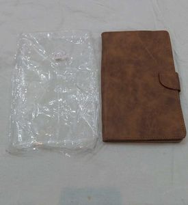 Brown Faux Leather Mobile Cover