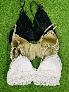 36 size Lace Bralette - Pack of 3