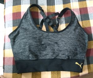 Puma Black Bra