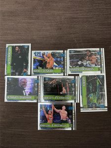 WWE Topps Slam Attax Silver Foil Card Set