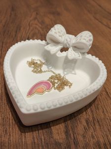 Cute Heart Trinket Dish
