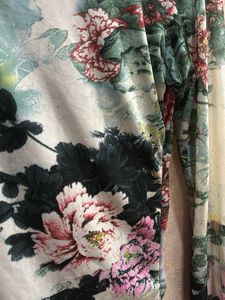 Bell Sleeve Floral Print Top