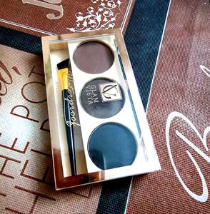 Glam Vista Waterproof Eyebrow Pallette