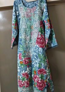 Floral Print Kurta set