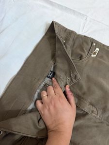 Stylish Brown Flared Pants