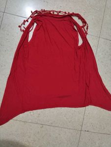 Chic Red Halter Tank Top