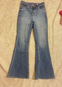 Flared Denim Jeans