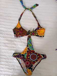 Vibrant Print One-Piece Swimsuit