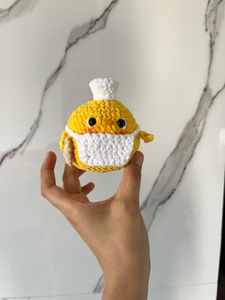 Cute Crochet Chick Plush