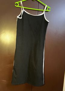 Adidas Black Spaghetti Strap Dress