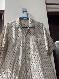 women’s nightshirt Printed Short Sleeve