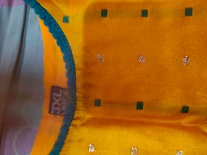 PRICE REDUCED Yellow Silk Kurti