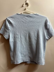 Light Blue Basic T-Shirt