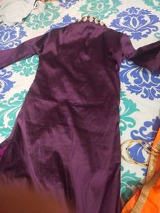 Ethnic Kurtis - Purple &amp; Orange fix price