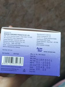 Acne Star Skincare Set with Travel Bag