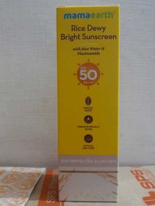 Mamaearth Rice Water Dewy Sunscreen SPF 50 PA++++