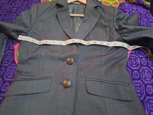 Grey Casual Blazer