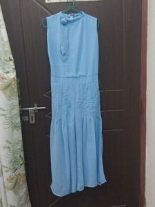Stylish Blue Jumpsuit