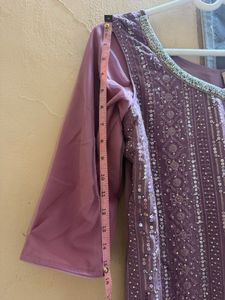 Embellished shararah Set with Palazzo Pants