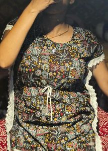 Boho Printed Kaftan Style Top | Comfortable Casual