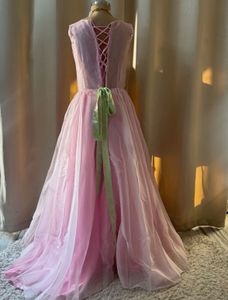 Stunning Pink Embellished Gown