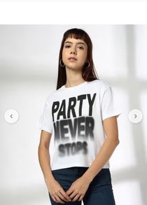 RIO White Graphic T-Shirt