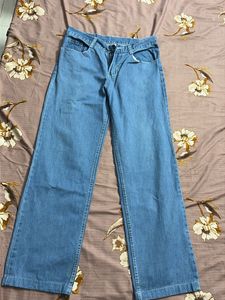Light Wash Wide Leg Jeans