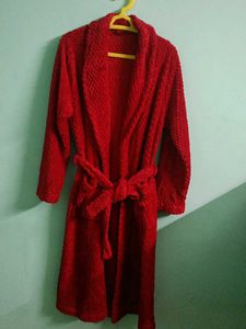 Red Plush Robe