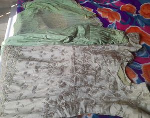 Embellished Green Kurti