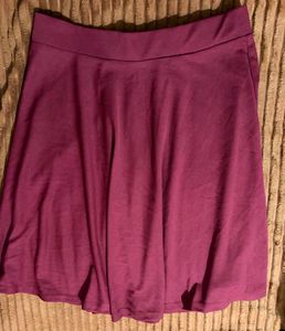A line knee length Skirt