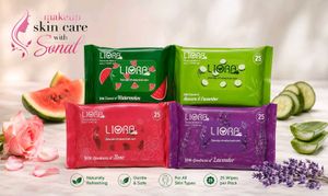 Liora Wet Wipes (05Packs) – New & Sealed ✨