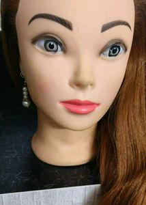 dummy for hair styling and practice with stand