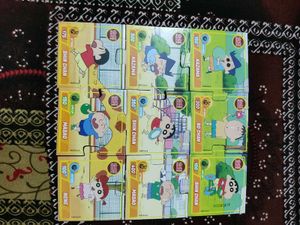 chokichoki Shin Chan puzzle Complete set of