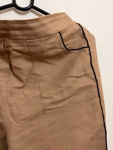 Trendy Beige Joggers