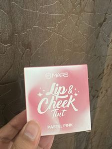 Mars Lip & Cheek Tint - Pastel Pink