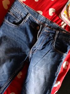 Zara Man Blue Denim Jeans