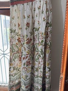 Bohemian Floral Print Maxi Dress