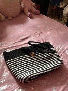 Stylish Striped Handbag made in Manipur