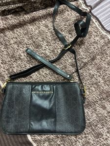 Charles & Keith Black Crossbody Bag