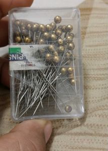 Gold Ball Head Pins for Hijabs